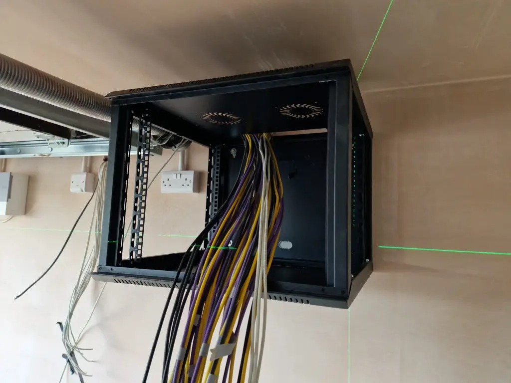 Home office network installation